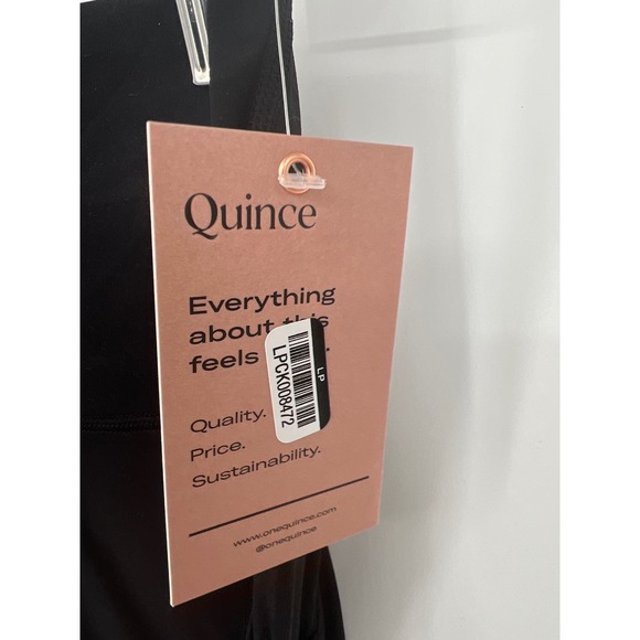 Quince Black Ultra-Form High-Rise Pocket Legging NWT Size Small - Picture 10 of 10